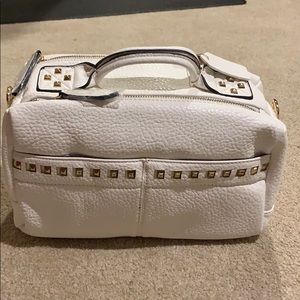 NWT Mellow World Jovi mini duffel. White.